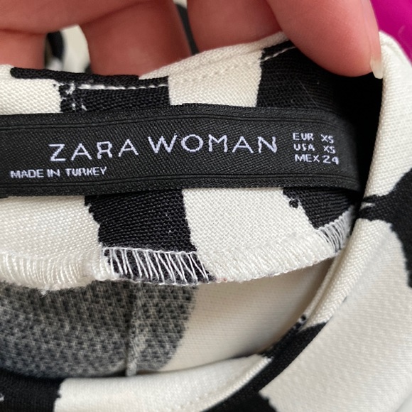 Zara abstract top - Picture 3 of 6